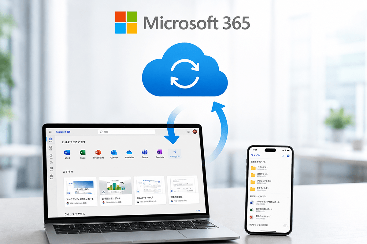 Microsoft 365との同期のイメージ